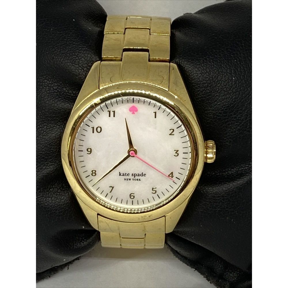 Kate Spade 0027 Women's Gold Stainless Steal Analog Dial Quartz Watch XX583